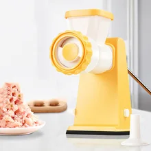Manual Household Meat Grinder Vegetables Chopper Mincing Machine Multifunction Food Processor Sausage Stuffer Kitchen Tool penghui multi function household manual food processor meat grinder white orange