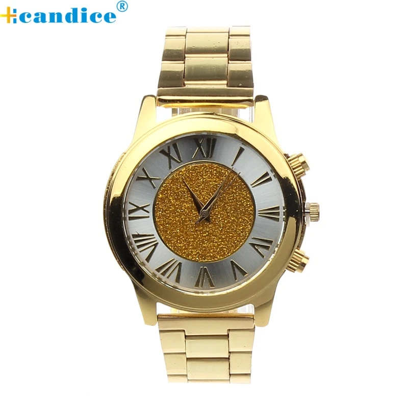 

Reloj mujer 2016 Unisex Watches Quartz Trendy Wrist Watch Stainless Steel Women watches Relogio feminino Oct24