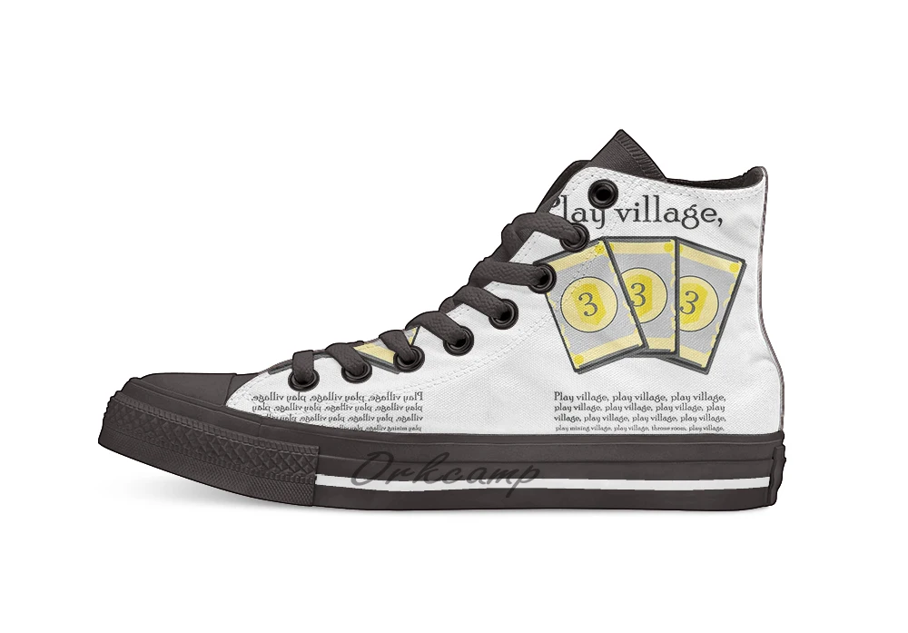 Play Village Dominion Casual High Top Canvas shoes sneakers Light Walking Shoes | Спорт и развлечения