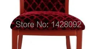 Деревянный алюминиевый мягкий стул для ресторана LQ-L805