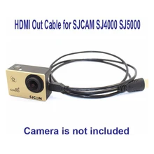 1.5 м Micro HDMI/HDMI OUT Кабель для SJCAM SJ4000 SJ4000 WI-FI sj5000 M10 WI-FI sj7 Star sj6 Легенда действие Камера видеокамер Спорт
