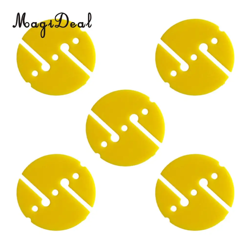 MagiDeal Pack 5 Universal Underwater Scuba Diving Diver Wreck Cave Dive Round Line Arrow Marker Replacement Accessories