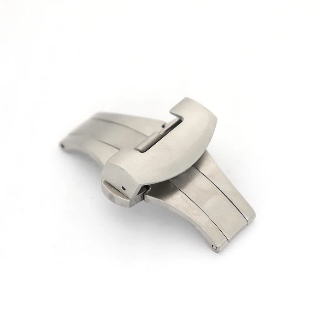 

20 22mm Silver 316L Stainless Steel Watch Band Clasp Strap Parts Accessories For Panerai