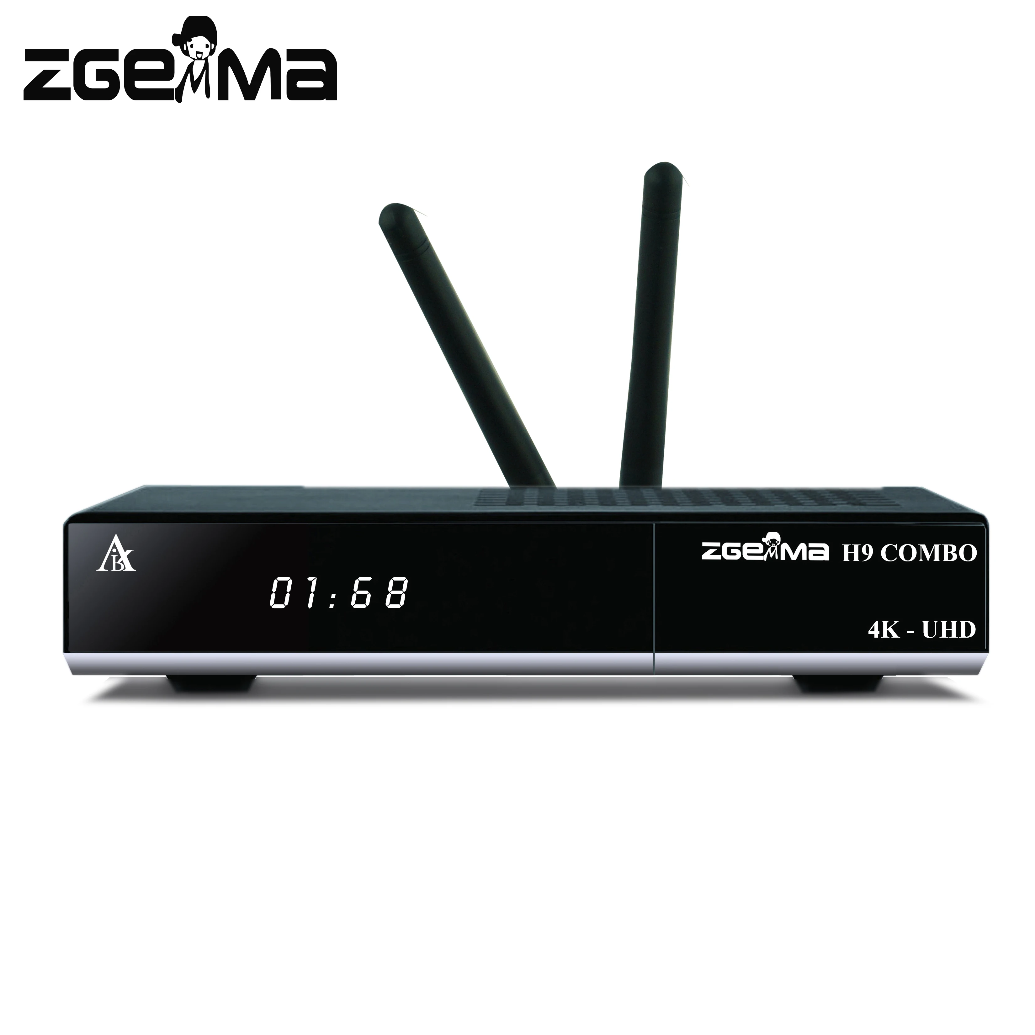 2 шт./партия zgemma h9combo Enigma2 DVB S2X+ DVB C/T2 wifi Встроенный CA& CI