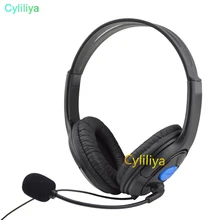 100 Проводные Игровые наушники с микрофоном стерео супер басовый для sony PS4 Игровые приставки 4 геймеров xbox один