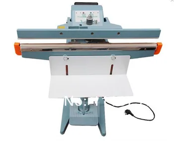 

Foot Pedal Impulse Sealer ,heat sealing machine,Plastic Bag sealer DUAL TOP-BOTTOM HEAT 450mm 17 inch PEDAL SEALER