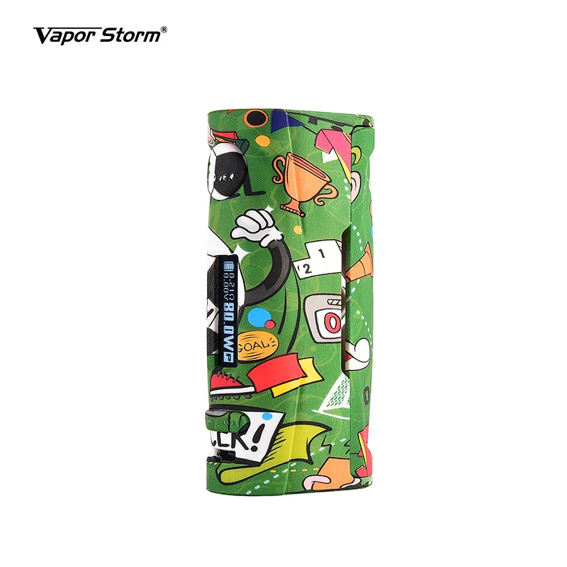 Vapor Storm Пума ребенок 80 Вт VW TC коробка мод Vape мод Мода легко взять поддержка 18650 батарея электронная Сигарета RDA RDTA вейпер комплект - Цвет: Football