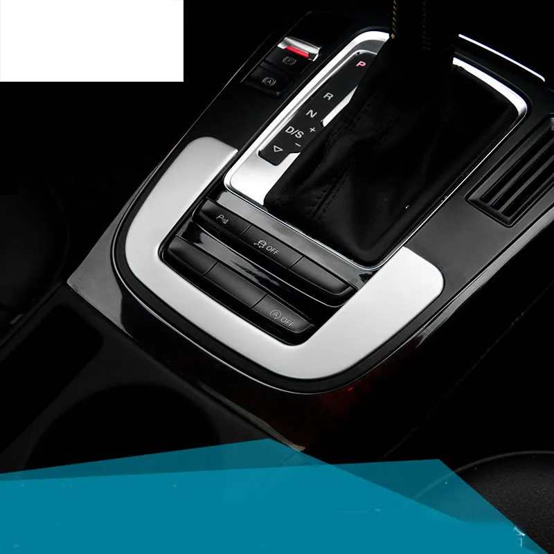 

1Piece Stainless Steel Center Console Gear Shift Box Panel Strip Trim Sticker for Audi A4 A5 Q5 2010 2011 2012 2013 2014 2015