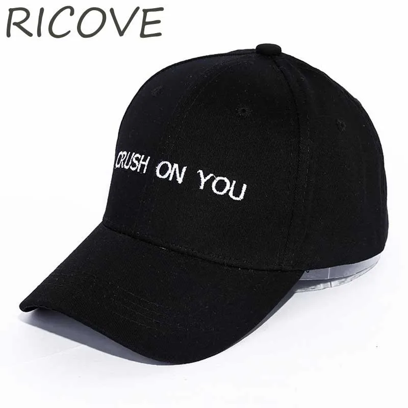 Crush On You вышивка Snapback Кепки хип-хоп пара Любовник шляпа лето папа Шапки Для женщин Для мужчин Trucker Бейсбол Кепки s повседневное регулируемый