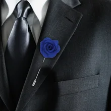 Простое Моделирование цветок броши булавки для мужчин женщин костюм пальто Одежда Ткань Роза Нагрудный Знак Брошь Свадебный Жених ювелирные изделия