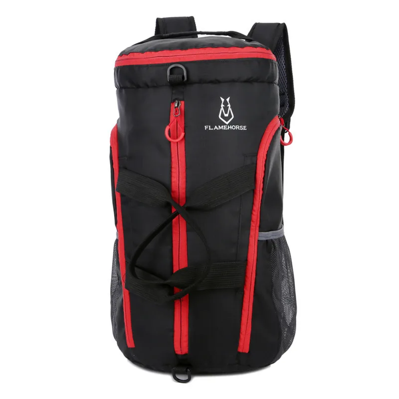 

Major Customized Light Three Use Travel Fold Package Travelling Bag Fold Both Backpack More Function Bodybuilding Package