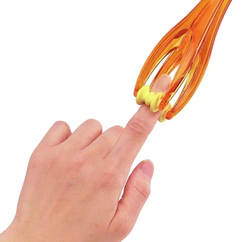 

New Coming Hand Massager Delicate 2 Rollers Elastic Handle Relax Finger Joints Blood Circulation Massage Tool For Lover Parents