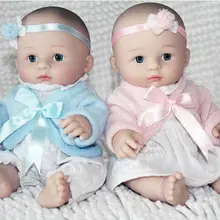 Новинка года; ; миниатюрные куклы; реалистичные детские куклы-реборн; мягкие куклы на ощупь; Модная Кукла; подарок на день рождения; Милый ребенок