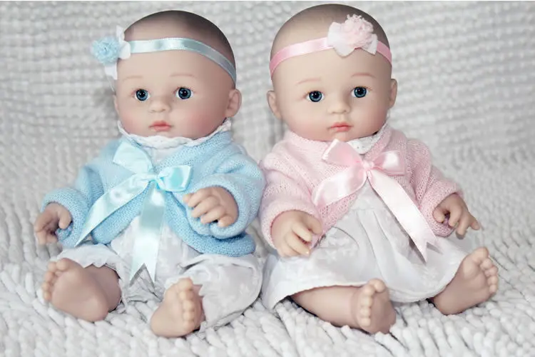 

2015NEW wholesale minidoll realistic reborn baby soft real touch baby dolls fashion doll Birthday gift cute sweet baby