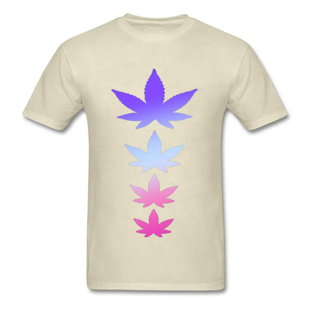 Male T-Shirt Normal Custom Tops Shirt Cotton Crewneck Short Sleeve Crazy Tshirts Summer/Autumn Wholesale Cannabis Weed Stoner Stoned Bestseller 16587 beige