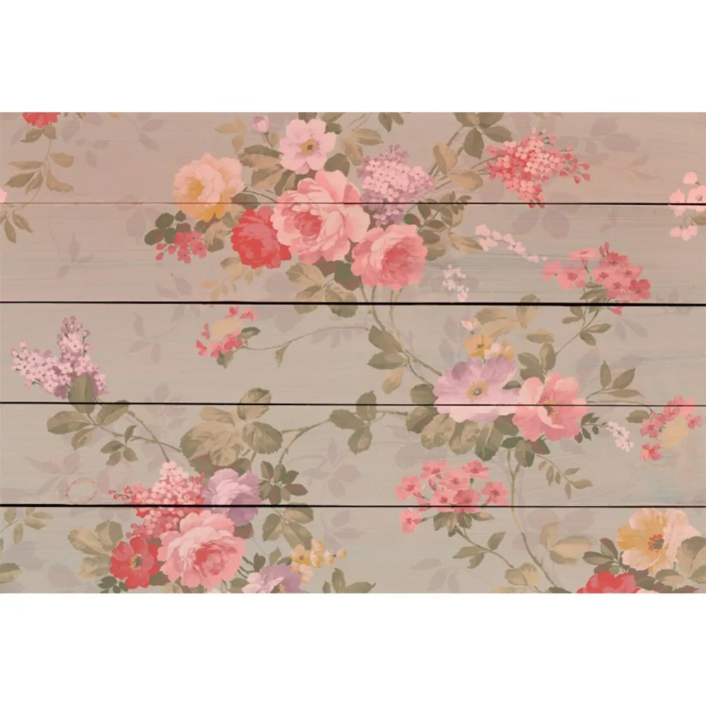 

Laeacco Wooden Backdrops For Photography Planks Board Flower Watercolor Photo Backgrounds Photography Backdrops For Photo Studio