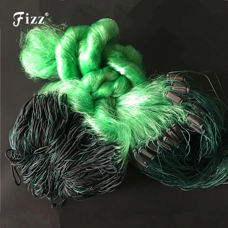 

2M Depth 95M 3 Layer Trap Fishing Net with Floats and Sinkers Nylon Trammel Fishing Network Carp Fishing Tackle