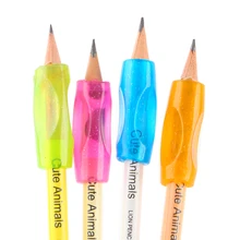 Карандаш с крышкой для большого пальца, удерживающий ручки, практическое устройство для коррекции ручки, канцелярские принадлежности для детей и студентов