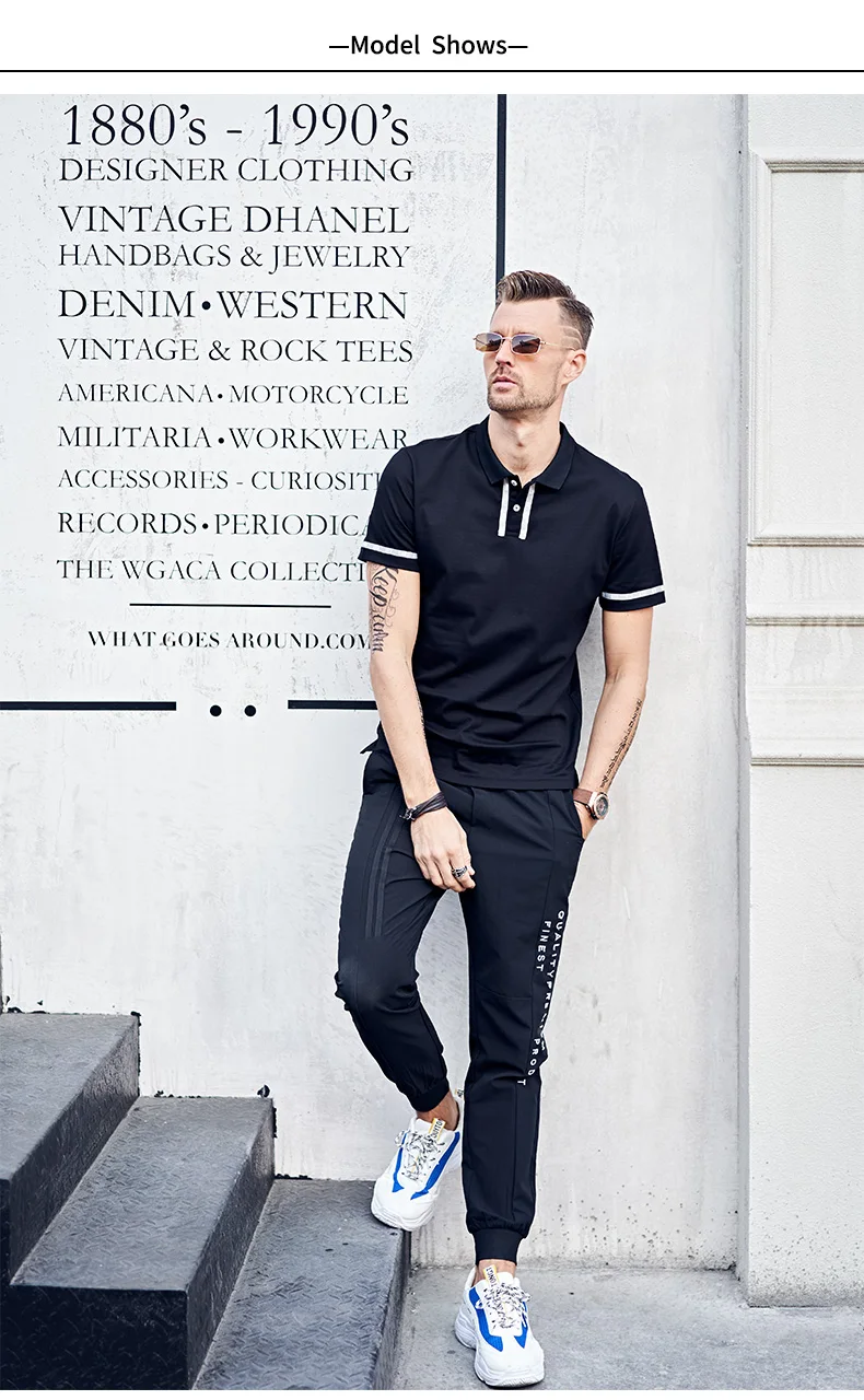 verão algodão preto casual camiseta polo seco camisa polo masculina t3707