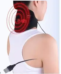 Бандаж для шеи Электрический нагрев электротермальный USB прижигание сустава лечение боли шейного позвонка шеи массажер