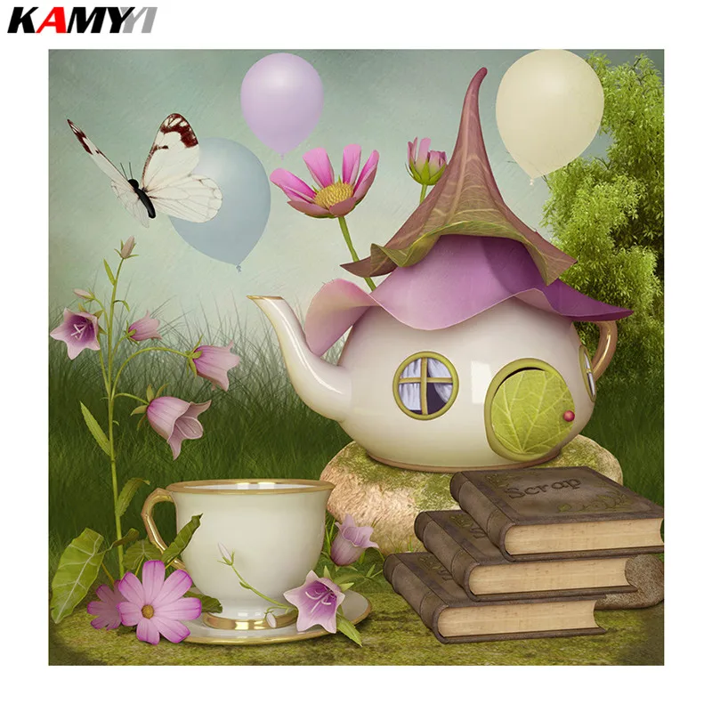 

DIY Diamond Painting Cross Stitch Cartoon Forest Elf Needlework Home Decor Full Rhinestone Mosaic 5D Diamond Embroidery XY1