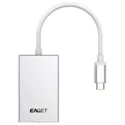 EAGET CH11 4 порта usb type C концентратор Мульти USB 3,0 док-станция адаптер разветвитель для телефона компьютер для Windows Linux Mac OS