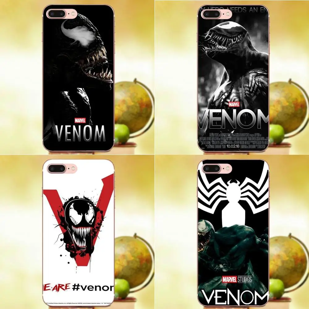 Новый логотип фильма Marvel Venom 2018 для Sony Xperia Z Z1 Z2 Z3 Z4 Z5 compact Mini M2 M4 M5 T3 E3 E5 XA XA1 XZ Premium |