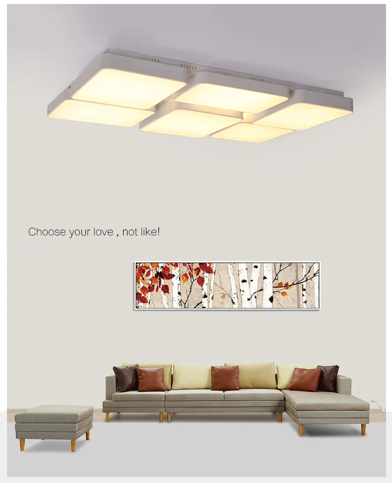 Белый и черный современный светодиодный потолочный светильник для комнаты Livrong, спальни, кабинета, современный светодиодный потолочный светильник