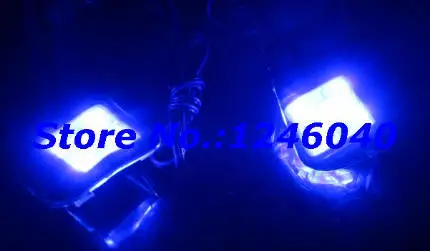 2 шт. светодиодный под боковое зеркало Puddle светильник лампы Добро пожаловать светильник для TOYOTA ALPHARD 20 серии Vellfire II Белый/Синий светодиодный - Испускаемый цвет: NICE BLUE