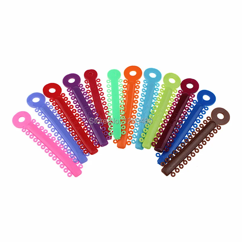Buy 40Pcs Dental Orthodontic Materials Colorful