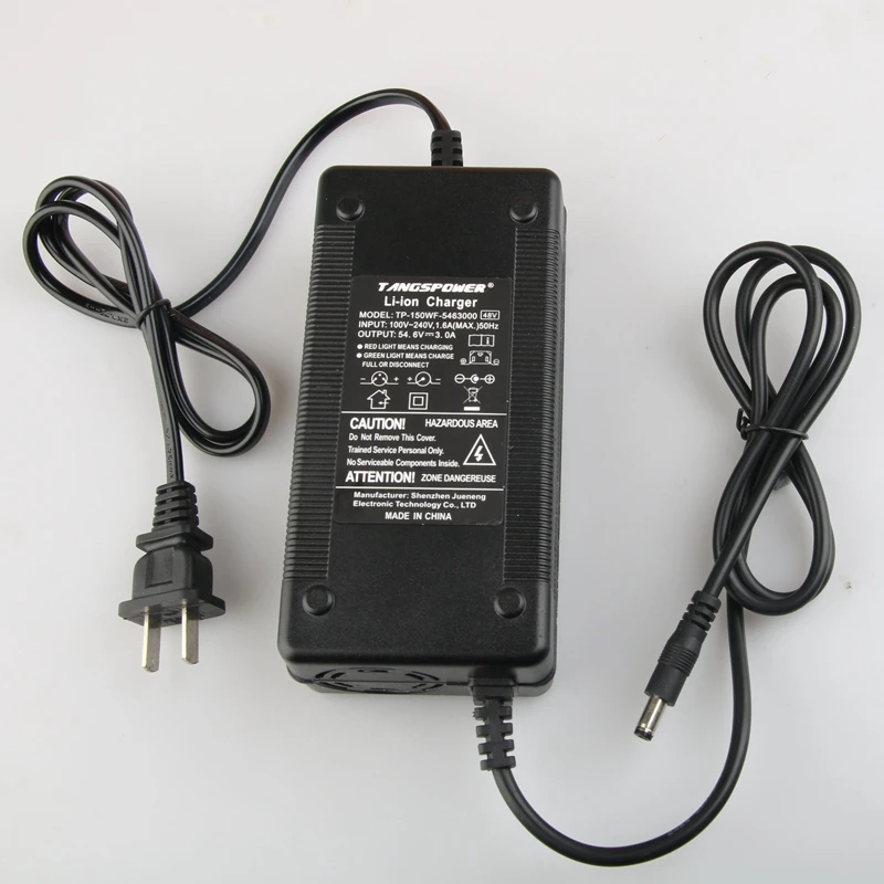 54.6V 3A Battery Charger For 13S 48V Li-ion Battery electric bike lithium battery Charger High quality Strong heat dissipation 54.6V 3A Battery Charger For 13S 48V Li-ion Battery electric bike lithium battery Charger High quality Strong heat dissipation