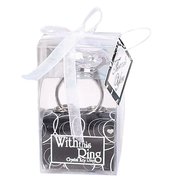 1Pc Diamond Crystal Keychain Wedding Favors And Gifts for Wedding