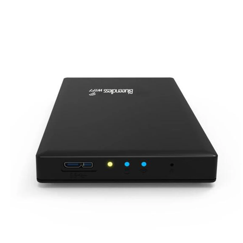 

WiFi HDD Case Hard Disk Enclosure Caddy USB 3.0 Wireless Access HDD App for Android ios Phone WiFi Case for SATA Hard Disk