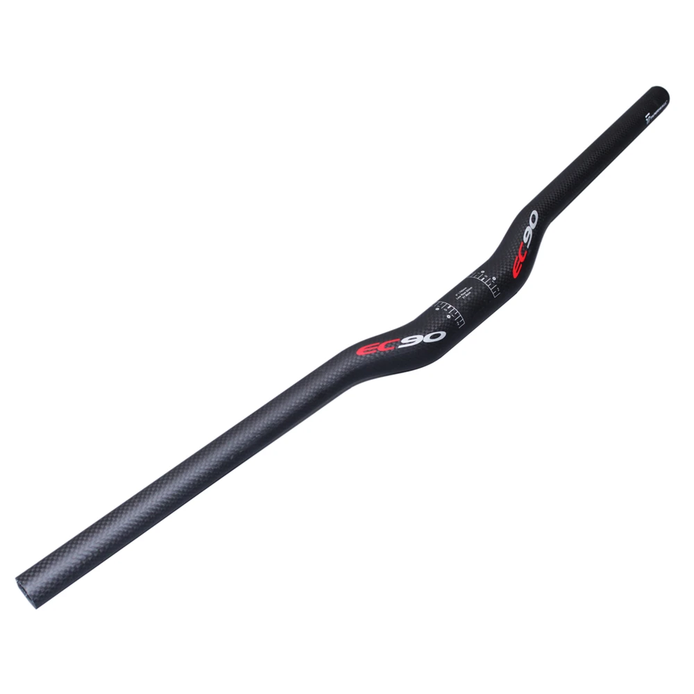 EC90 MTB Handlebar Carbon Mount Bike Handlebars 31.8mm Full Carbon Fiber MTB Bicycle RiserFlat Handle Bars  (5)