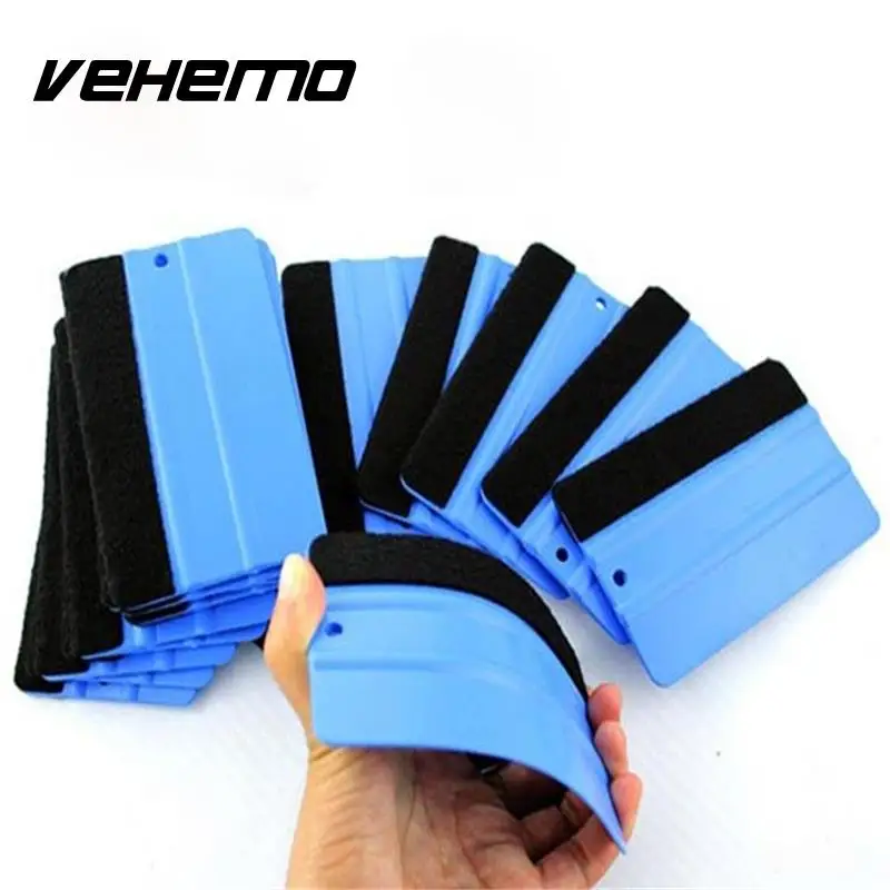 

Vehemo Rakel Filzrakel Fahrzeug Fenster Durable Felt Endge Wrap Scraper Squeegee for Auto Car Window Film