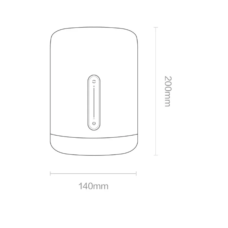 Новинка, прикроватная лампа Xiaomi Mijia Meter 2, несколько голосовых управления, сенсорный переключатель, умное приложение, регулировка цвета, для Apple, домашний комплект