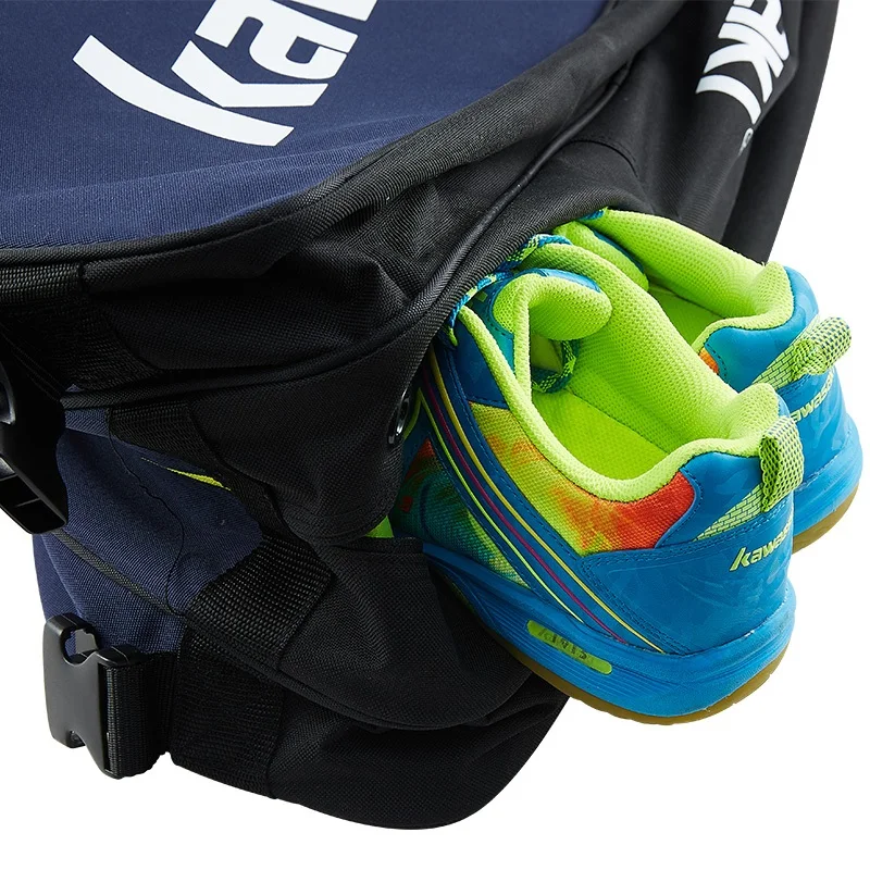 Kawasaki, водонепроницаемая теннисная сумка, ракетки для бадминтона, рюкзак, ракетка для сквоша, командные спортивные сумки, удерживающие 3-6 Ракеток с сумкой для обуви