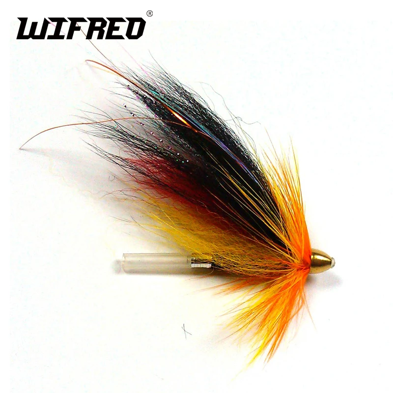Wifreo 4個コーンヘッドチューブフライフィッシングハエサーモン海トラウトフライフィッシングルアーヘッズ釣りティーザーチューブハエ Tube Fly Fishing Fliesflies Salmon Aliexpress