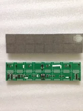 3.75 lattice half plate module single color 304mm*76mm 64*16pixels 44321dots/m2