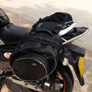 

2018 New Tanked Racing Multi-function Motorcycle Saddle Bag Motorbike side bag Backpack hand bag made of oxford can Reflective