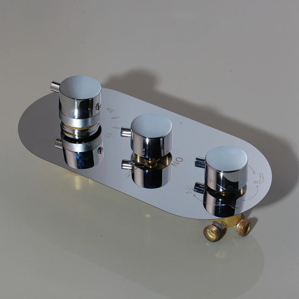 Shower Mixing Valve Mixer Tap Bathroom Bath Shower Faucet Mixer Valve