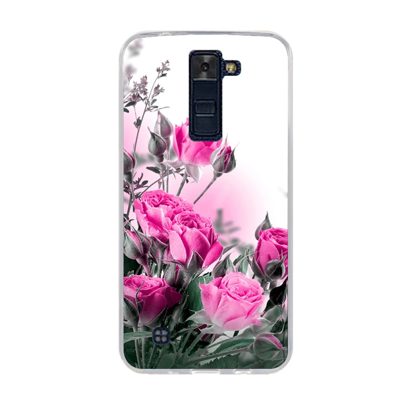 Мягкий чехол из ТПУ для LG K8 LTE 2016 K350 K350E K350N силиконовая задняя крышка телефона Capa