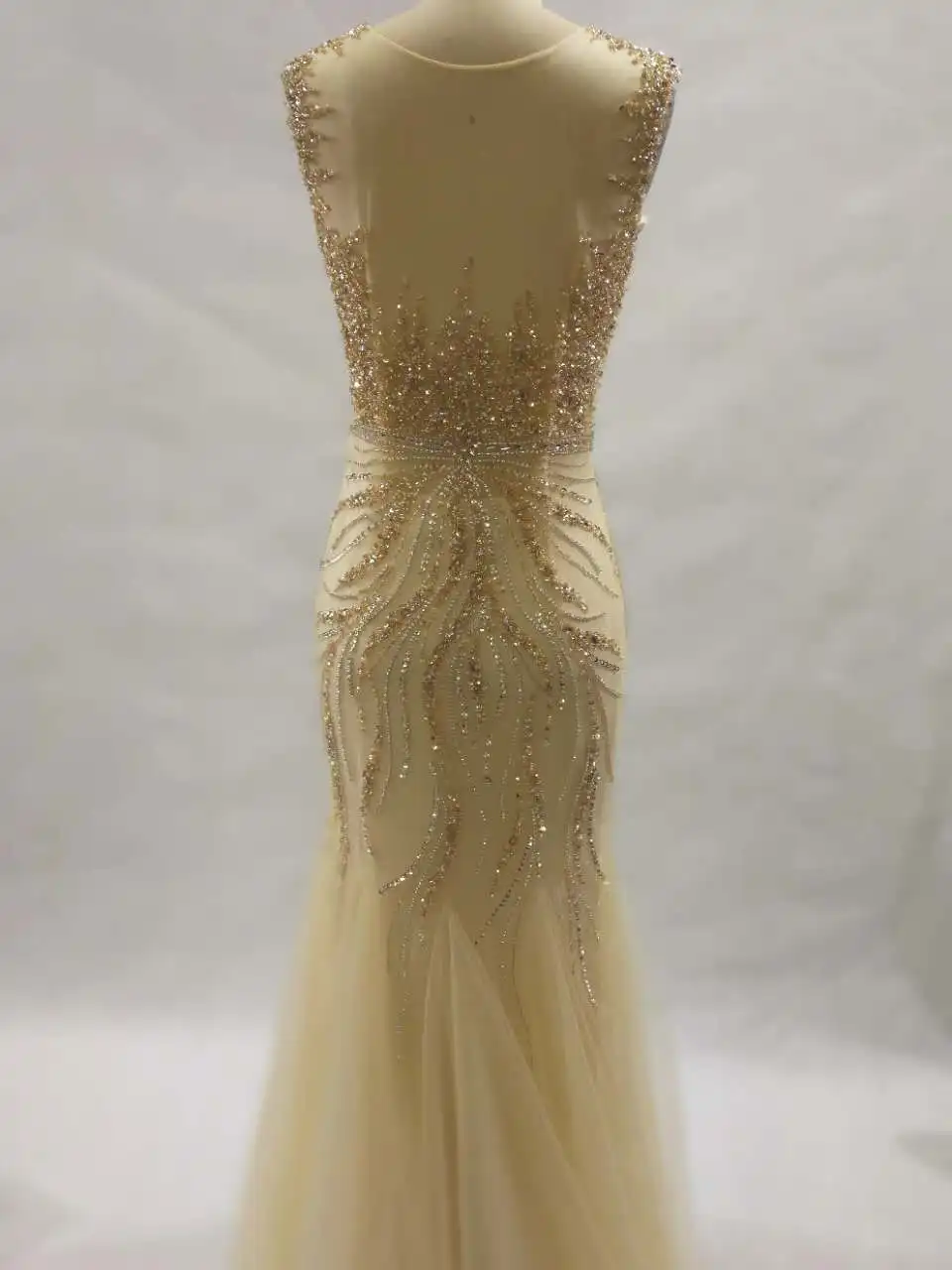 Vestidos de festa vestido longo para casamento noite luxo Русалка вечернее платье