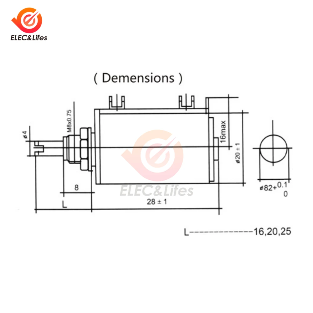 WXD3-12-1W многооборотный проволочный потенциометр 1 Вт WXD3-12 100 220 470 1K 3,3 K 4,7 K 10K 22K 33 К 47 к ohm±5% регулируемый потенциометр