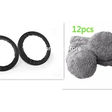 2* чистящее кольцо+ 12* салфетка для чистки из микрофибры для HOBOT wipe glass специальный робот hobot 188 168 робот для мытья окон