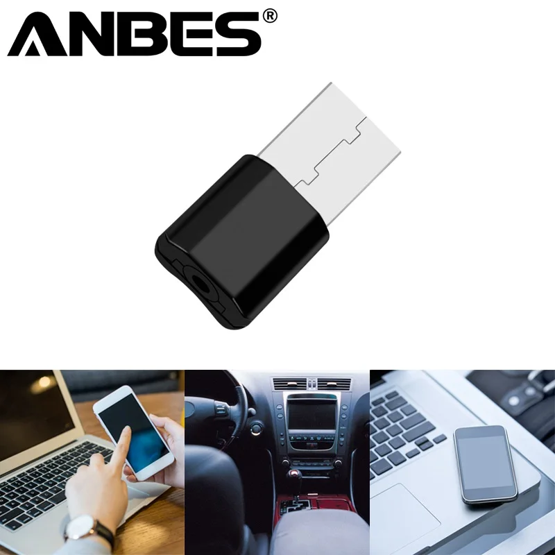 Автомобильный Bluetooth aux-приемник USB Мини адаптер беспроводные колонки аудио Музыка