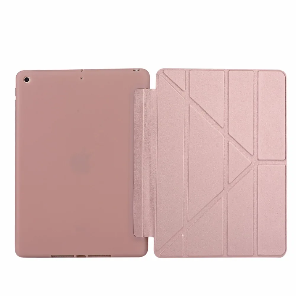 Для iPad 2017 9 7 &quotРоскошные ультра тонкий чехол трансформер Флип кожаный для