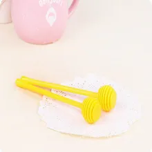 500 шт. ложка для меда капельница банка для пищевых продуктов длинная ручка ложка-мешалка Drizzler мешалка