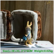 Everyday Collection Home Decoration Accessories Cute Animal Hedgehog Squirrel Rabbit Resin Miniature Figurines Birthday Gift