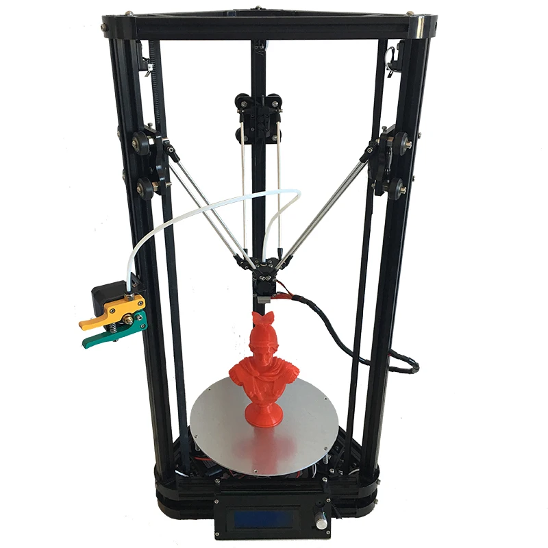 High precision HE3D reprap K200 delta DIY 3D printer kit auto leveling full metal long-distance ext